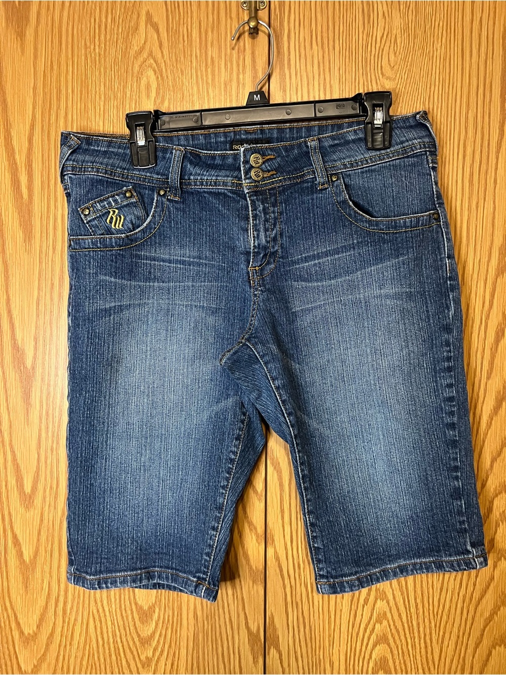 Rocawear Denim Bermuda Shorts - Blue